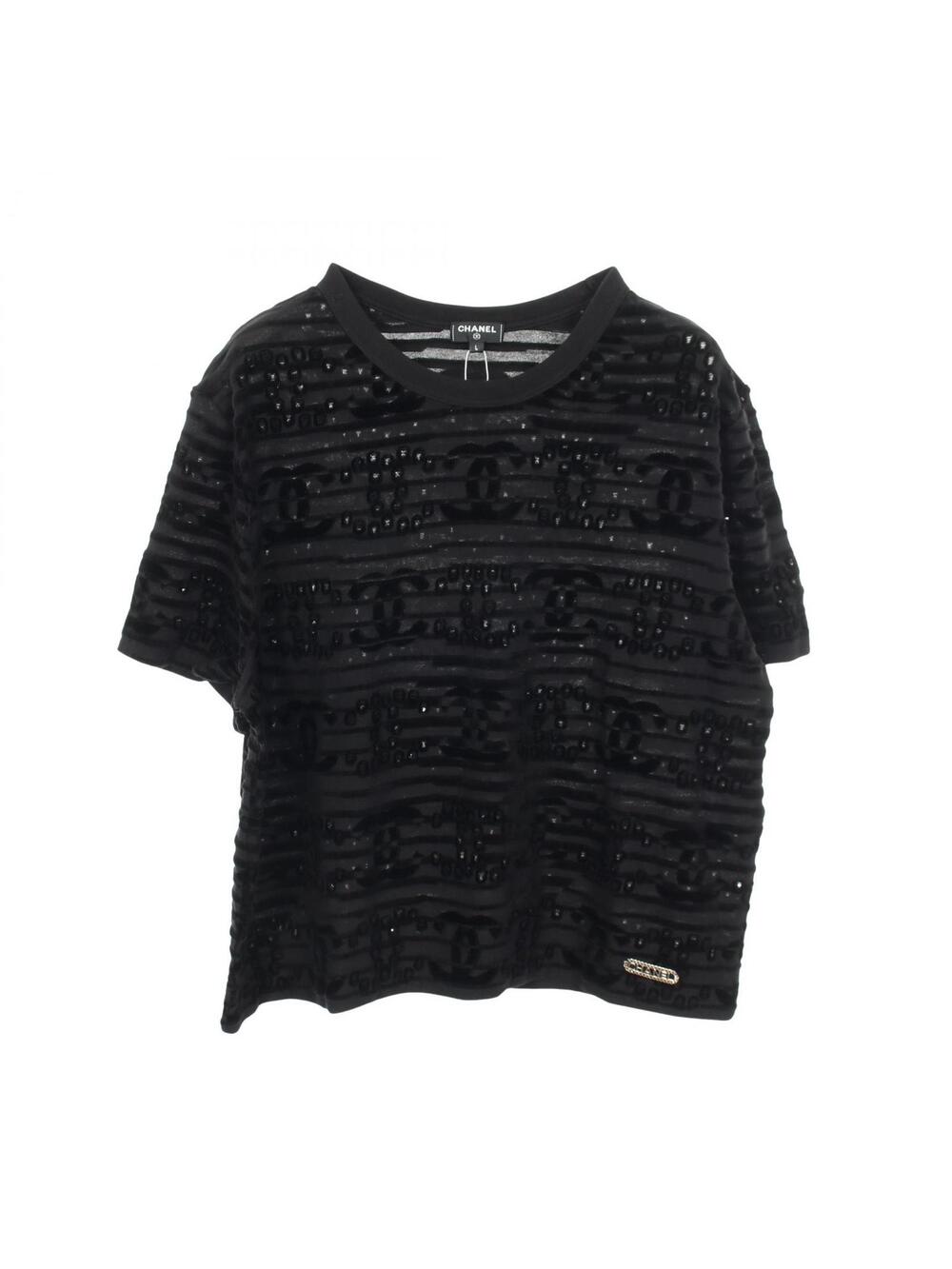 Chanel Coco Mark Short Sleeve T-Shirt #328464C12B